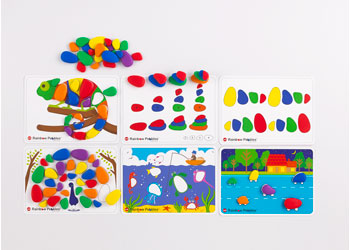 Rainbow Pebbles Activity Set