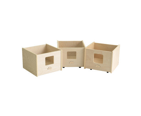 Kids Movable Storage Bins - Set of 3