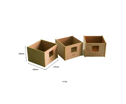 Kids Movable Storage Bins - Set of 3