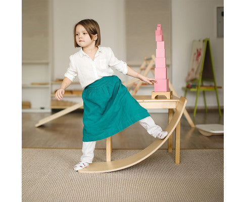 Wooden Wobble Balance Board