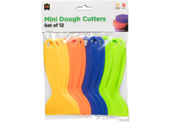 12 Mini Dough Cutters