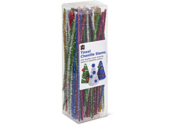 Tinsel Chenille Stems