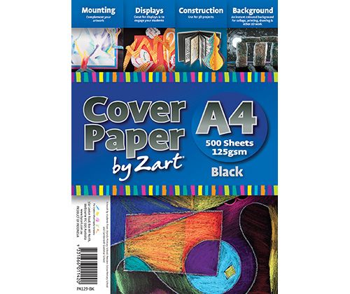 Cover Paper A4 Black 100’s