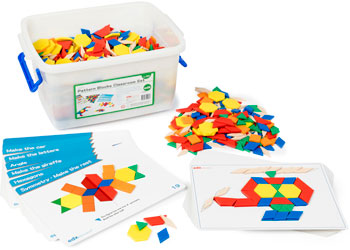 Pattern Blocks Classroom Set