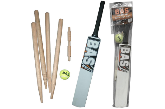 BAS CRICKET SET STRIKER - SIZE 2 - CLEARANCE