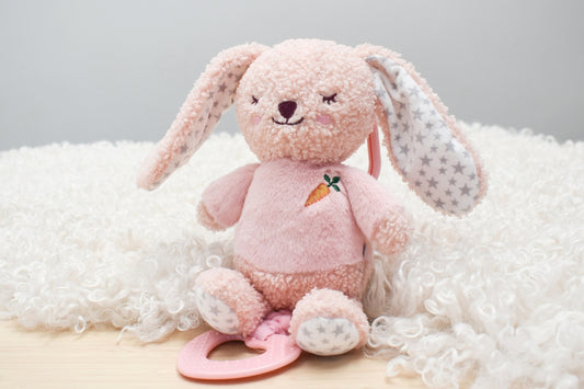 SNUGGLE BUDDY BERRY BUNNY JIGGLER