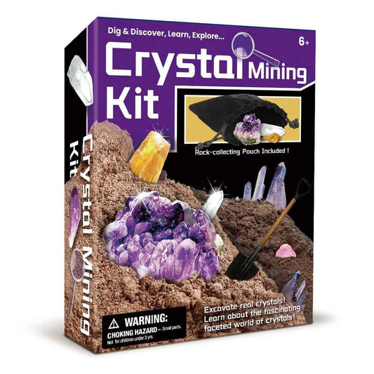 DIG & DISCOVER CRYSTAL MINING KIT