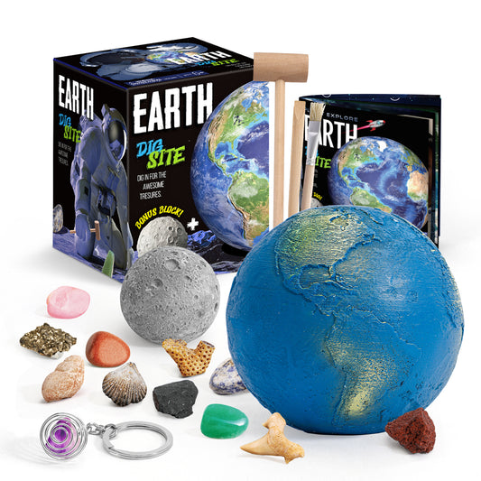 PLANET EXPLORE EARTH BIG TREASURES DIG SITE