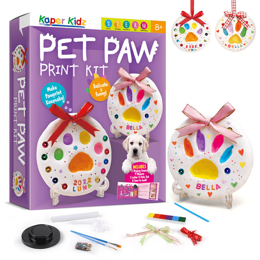 KAPER KIDZ PET PAW PRINT CRAFT KIT