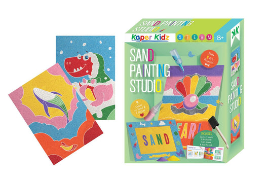 KAPER KIDZ SAND PAINTING STUDIO CRAFT KIT