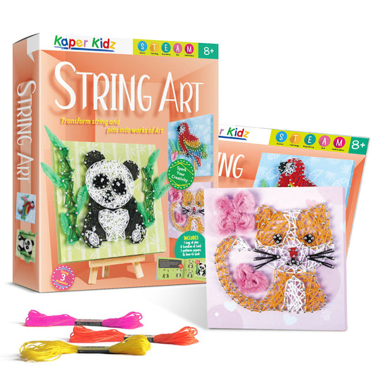 KAPER KIDZ STRING ART CRAFT KIT