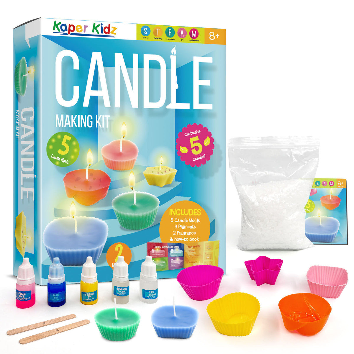 KAPER KIDZ CANDLE MAKING CRAFT KIT