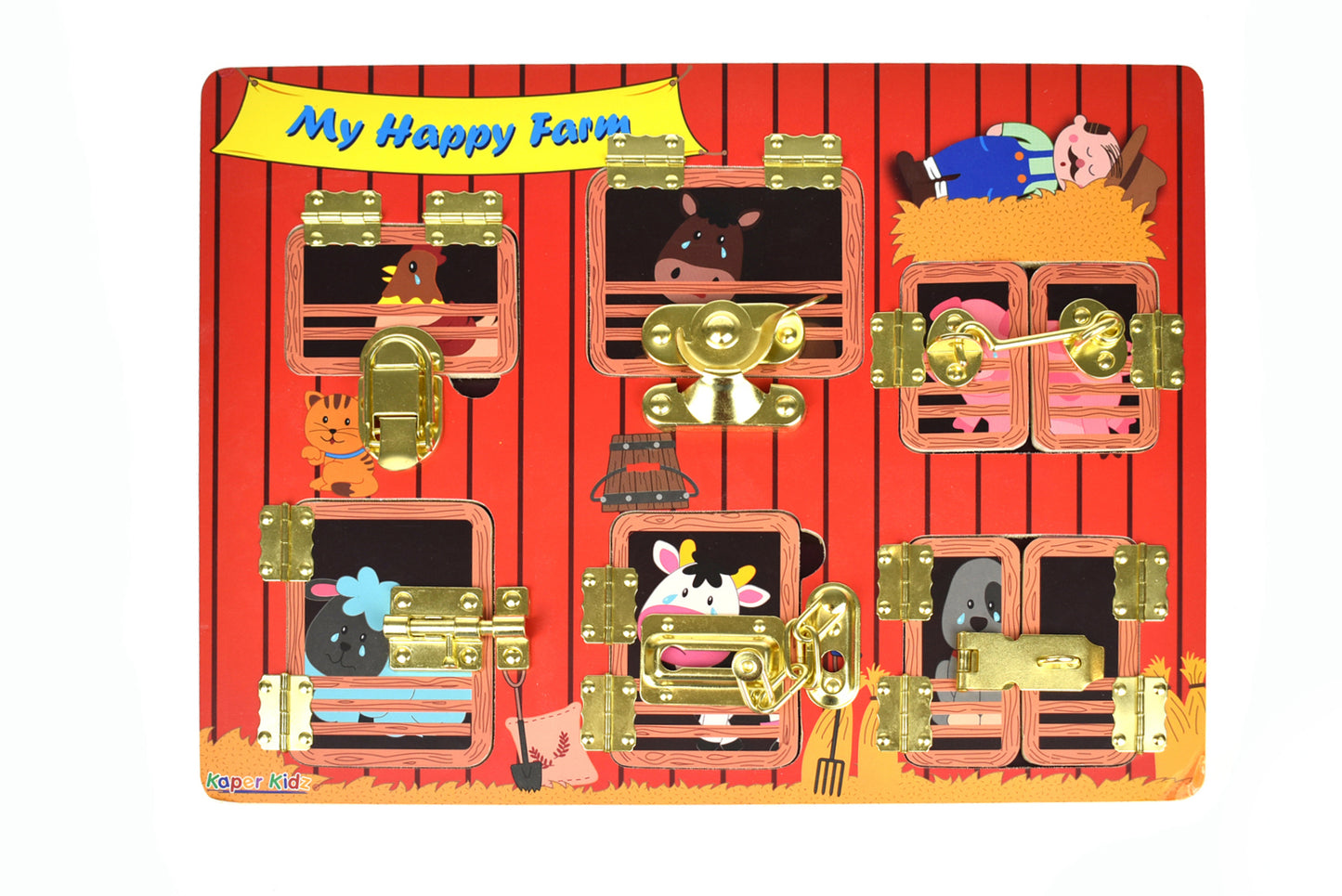 MY HAPPY FARM LATCHES PUZZLE