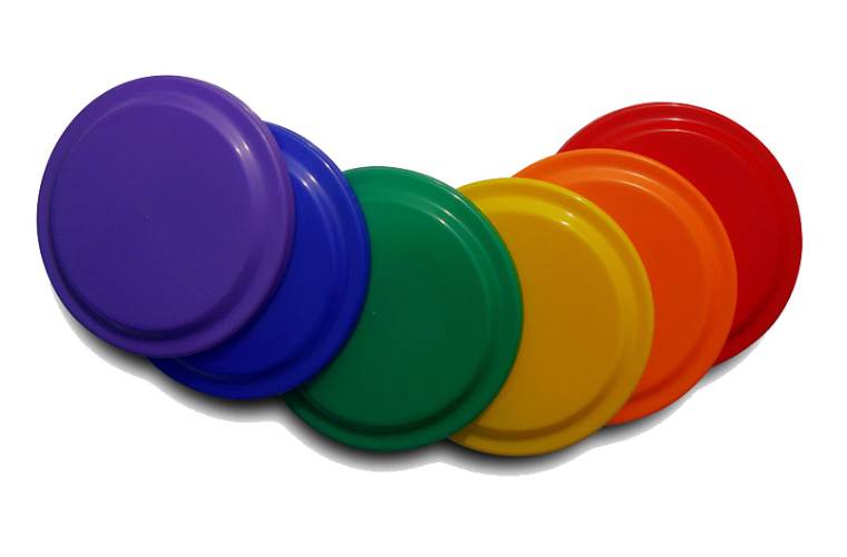 FRISBEE - SET OF 6 COLOURS