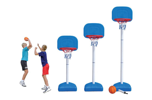 OUTDOOR PLAY BASKETBALL SET - JUNIOR ADJUSTABLE