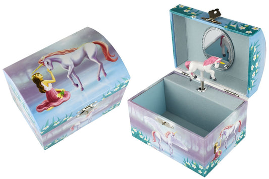 SUGARPLUM UNICORN DOME MUSIC BOX