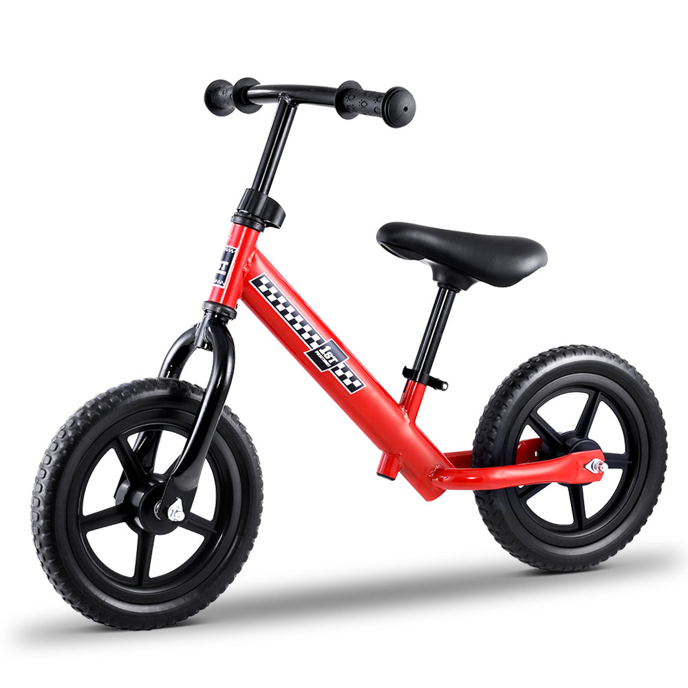 Rigo Kids Balance Bike Ride On Toys Push Bicycle Wheels Toddler Baby 12 Bikes Red"