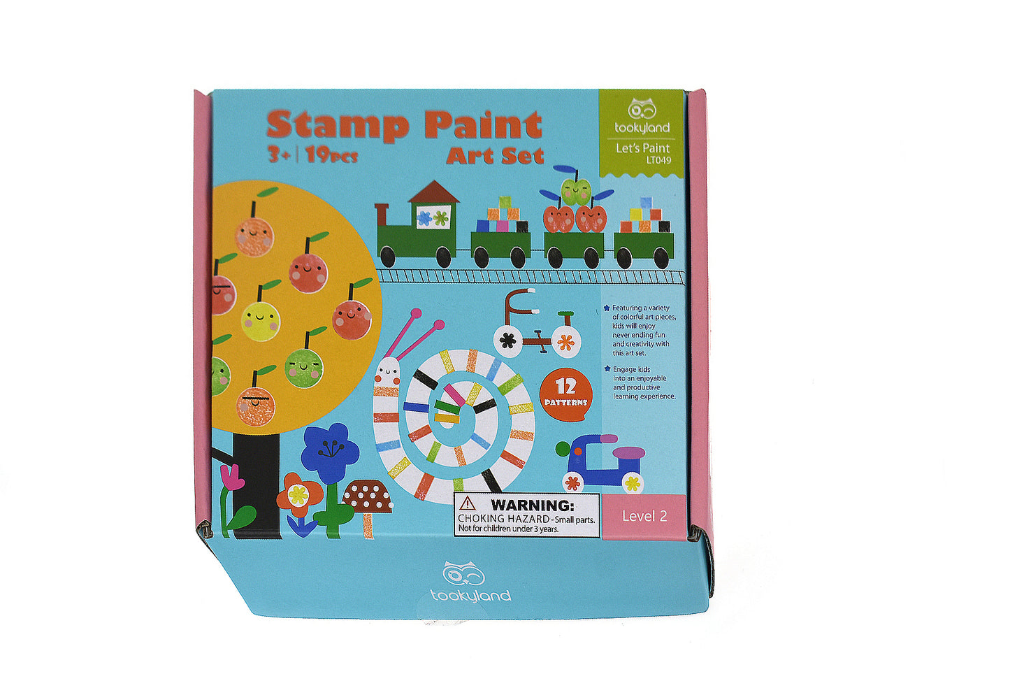 STAMP INK PAINT ART CRAFT KIT