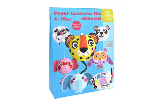 ANIMAL PAPER LANTERNS CRAFT KIT