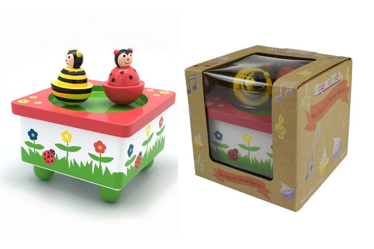 BEE & LADYBIRD MUSIC BOX