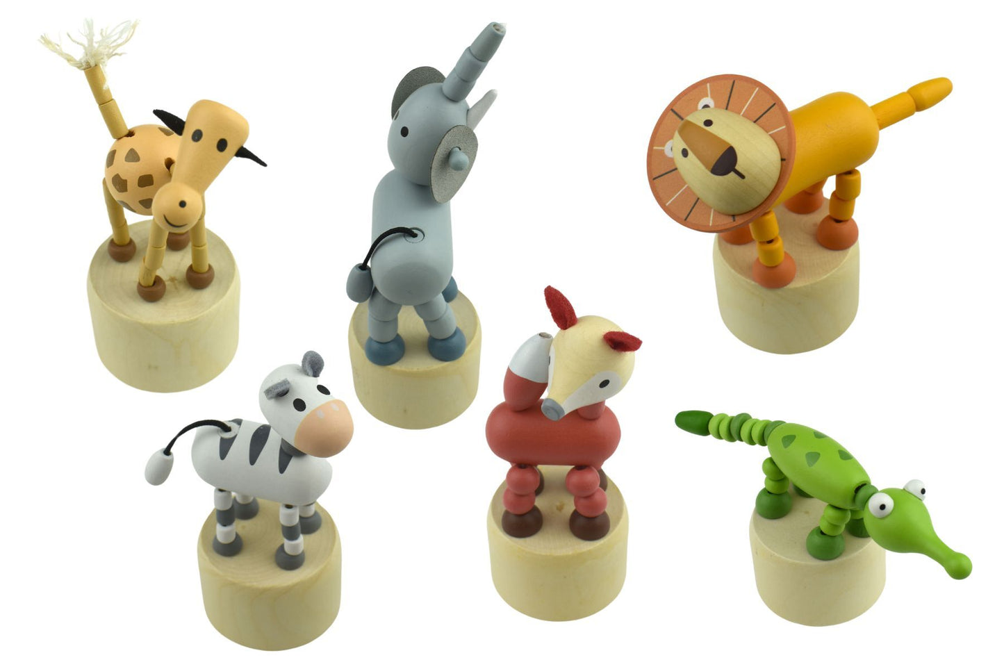 CALM & BREEZY WOODEN DANCING JUNGLE ANIMAL