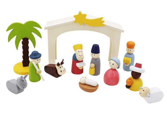 CHRISTMAS NATIVITY PLAYSET