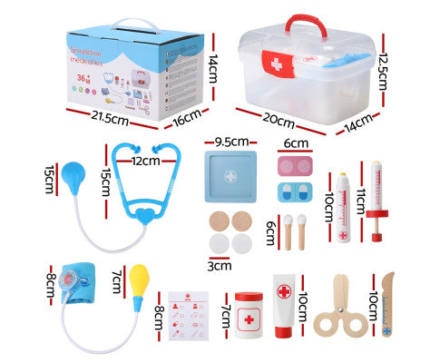 Doctor Nurse Medical Case Pretend Play Set