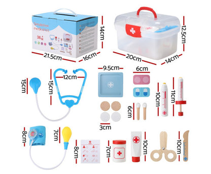 Doctor Nurse Medical Case Pretend Play Set