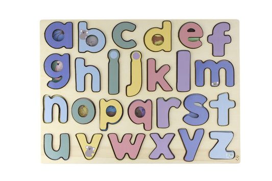 AUSTRALIAN ANIMALS A-Z LOWERCASE ALPHABET PUZZLE