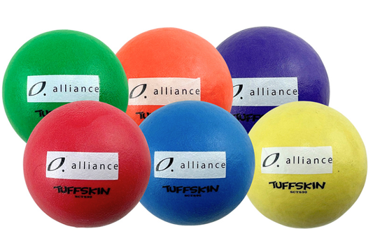 TUFF SKIN FOAM BALL 90MM - SET OF 6 COLOURS