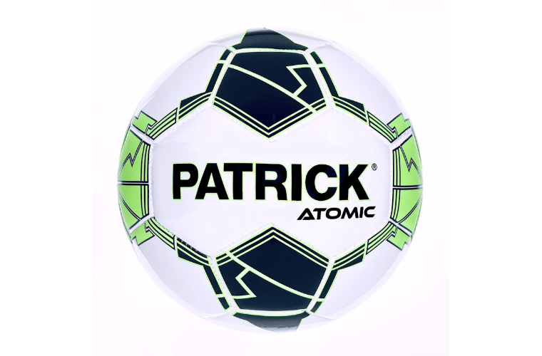 PATRICK ATOMIC FOOTBALL - BLACK/ GREEN - SIZE 3