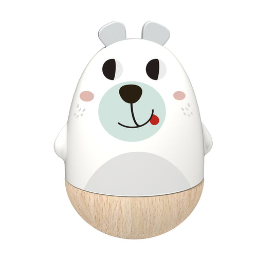 WIND UP MUSICAL TUMBLER - BEAR