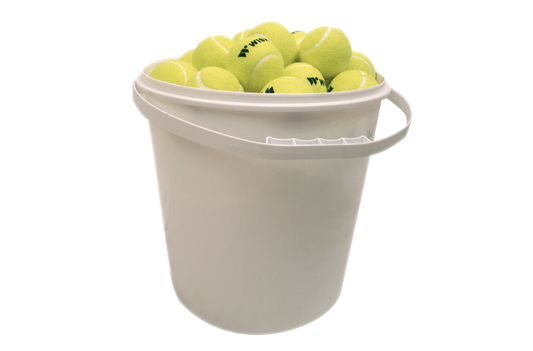 ALLIANCE BUCKET OF TENNIS BALLS - YELLOW (72 BALLS)