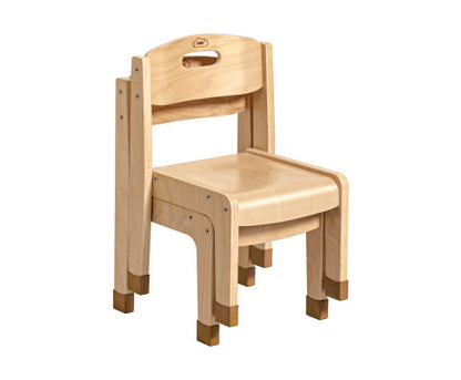 Kids Stackable Chairs 4 Pack - H30cm