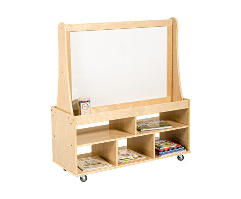 Magnetic Standing Easel White and Black Board