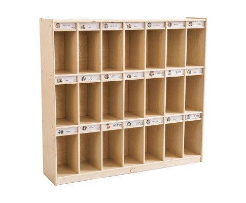 21 Cubbies Bag Locker Storage Cabinet