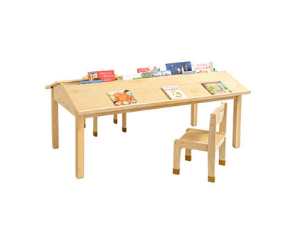 Kids Tilt Slant Top Reading Drawing Table