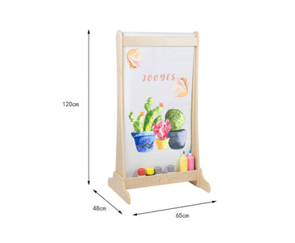 Kids Acrylic Art Easel Painting Drawing Board