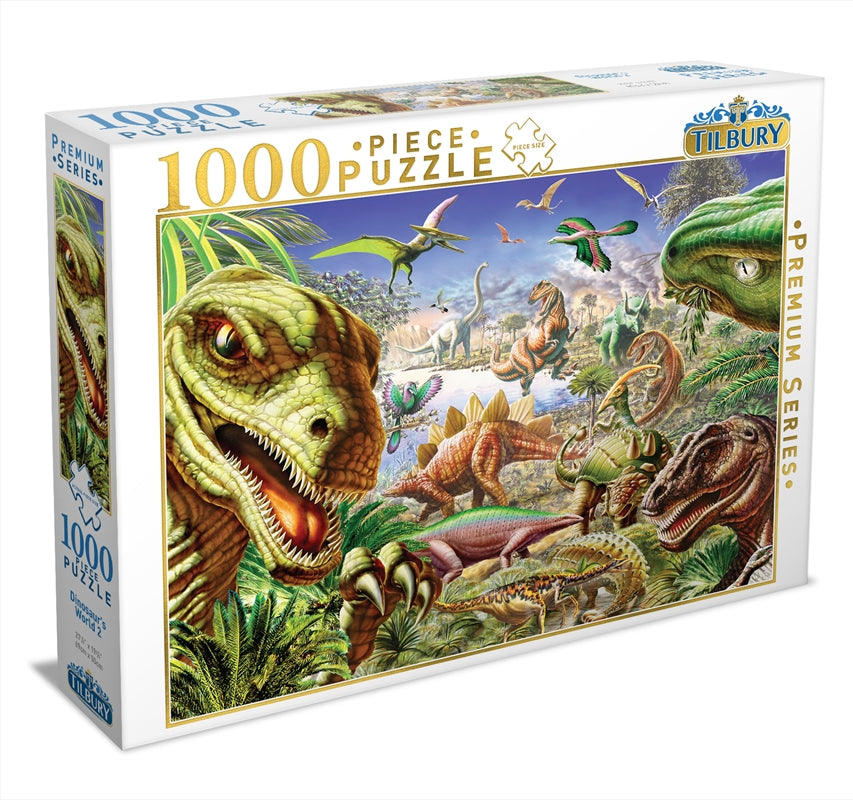 Dinosaurs World 2 1000 Piece Puzzle