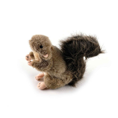 Dog Plush Toy - Squirrel Squeaky Interactive Small Life Like Pet Puppy Play