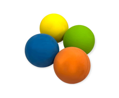 High Bounce Hand Balls 4 Colour Pack - Rubber Bouncing Set