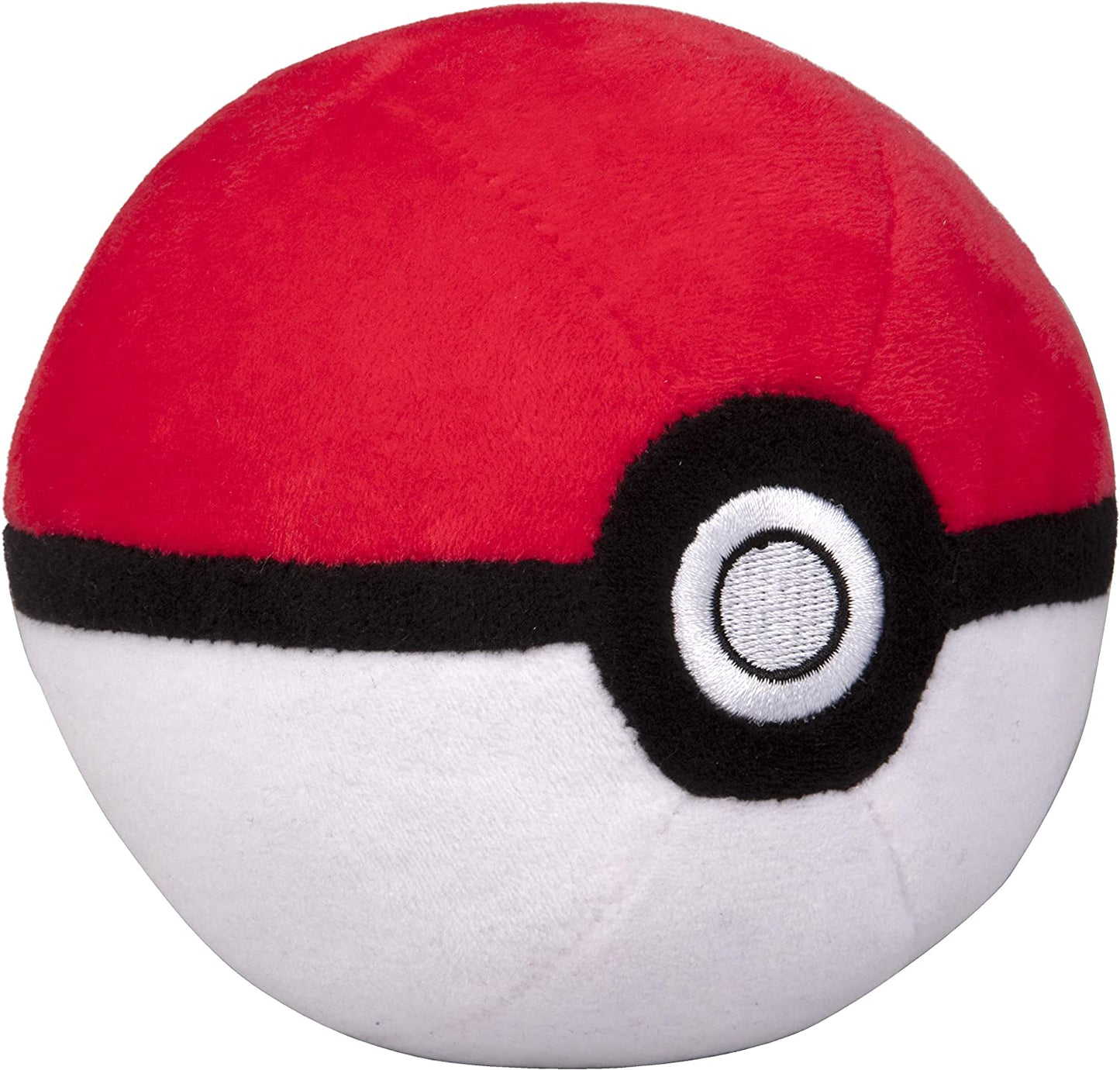 WCT Pokémon 4 Poke Ball Plush - Soft Stuffed Pokeball with Weighted Bottom"