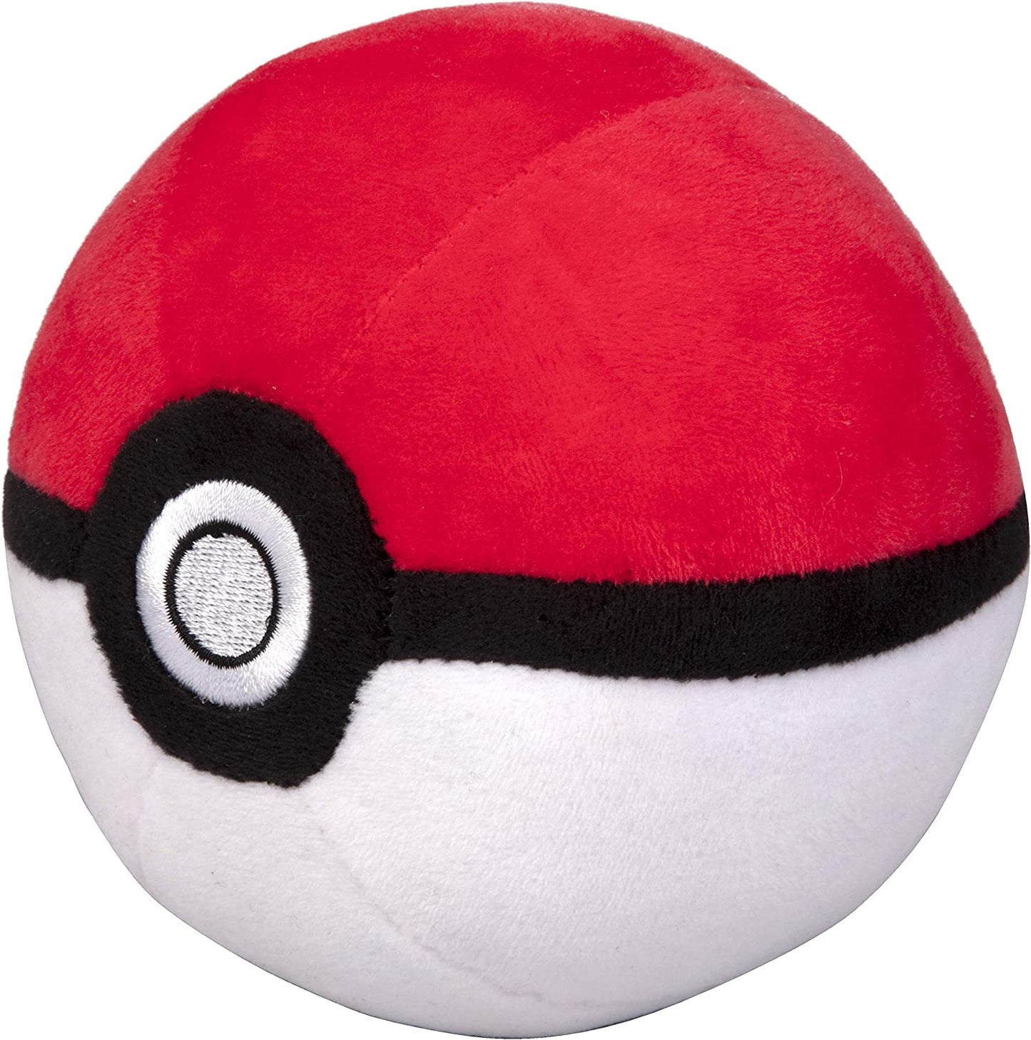 WCT Pokémon 4 Poke Ball Plush - Soft Stuffed Pokeball with Weighted Bottom"