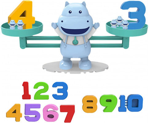 Balance Hippo Building Blocks Educational Toys-Preschool Learning Education