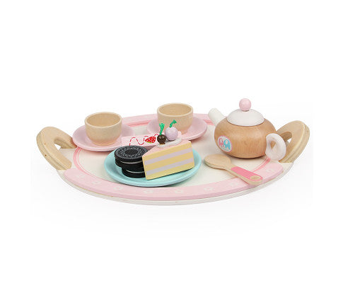 Kids Wooden Kitchen Tea Set