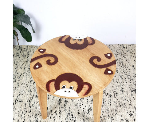 Kids Wooden Table Monkey