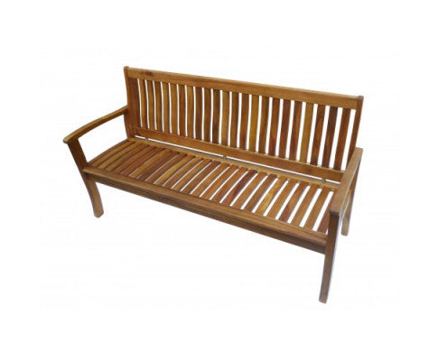 Outdoor Hardwood 3 Seater Kid Bench