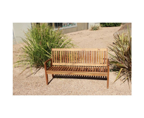 Outdoor Hardwood 3 Seater Kid Bench