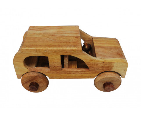 Natural Wooden Car