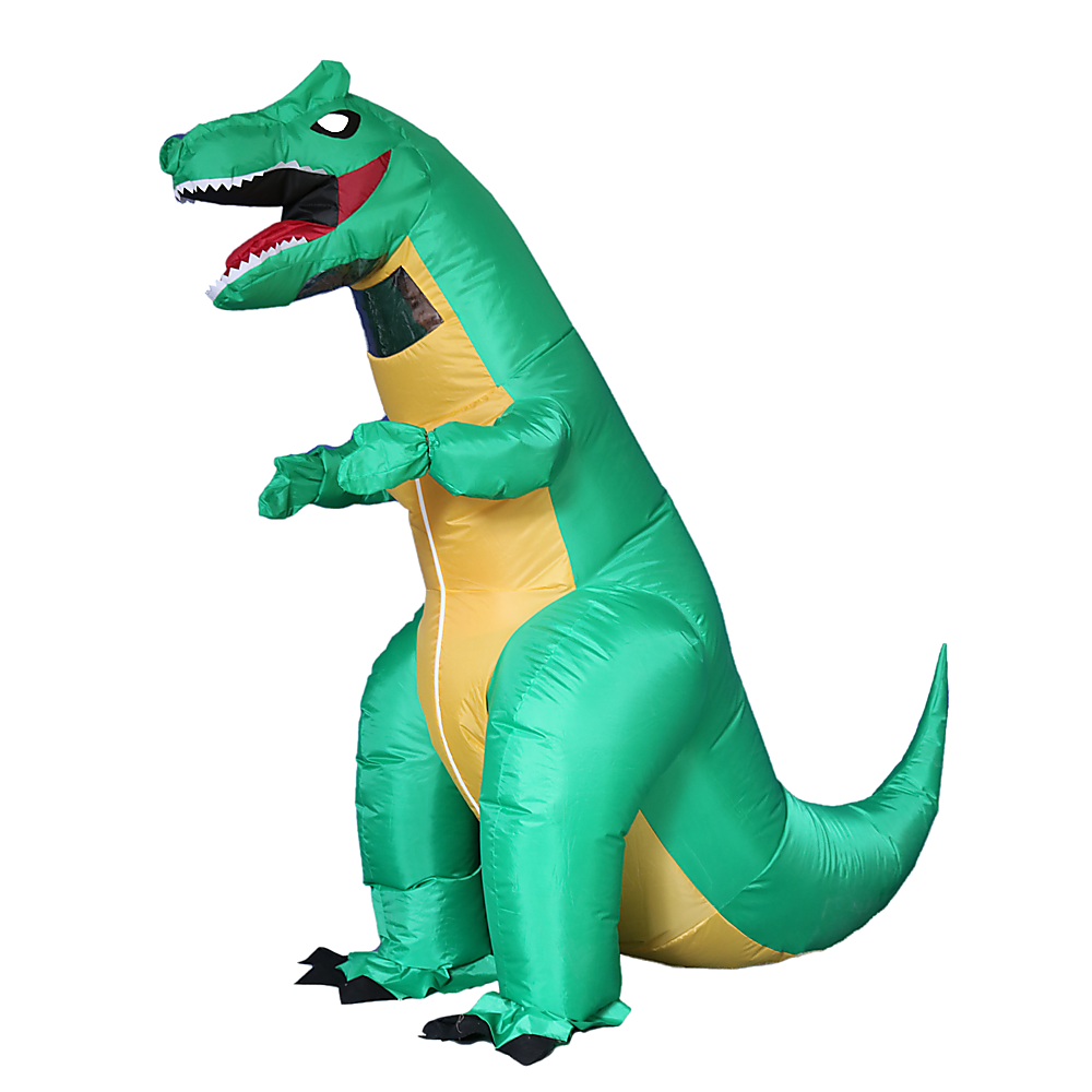 Dinosaur T-Rex Fancy Dress Fan Inflatable Costume Tyrannosaurus Suit